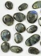 Lot: Polished Labradorite Pebbles - kg ( lbs) #90545-1